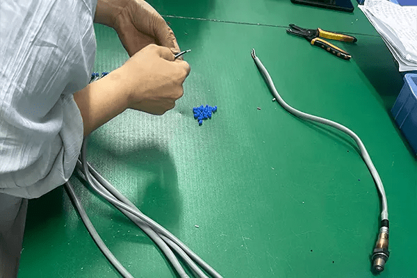 Install high temperature protection casing