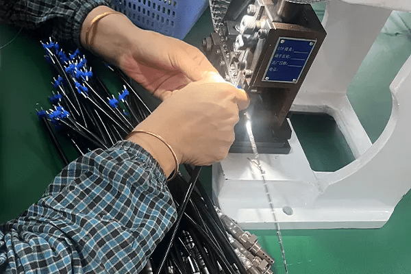 Rivet connector pins